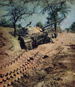Destroyed Patton Tanks 